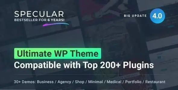 Specular - Business WordPress Multi-Purpose Business Theme